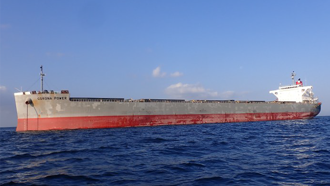 Underwater Hull Cleaning And Propeller Polishing Of M/V Corona Power